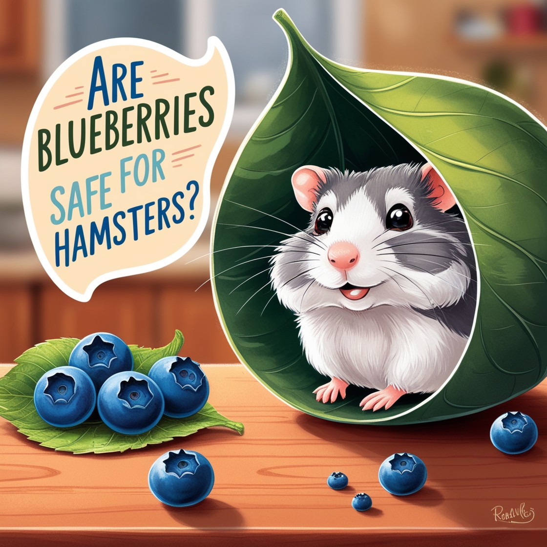 Are blueberries safe for hamsters?