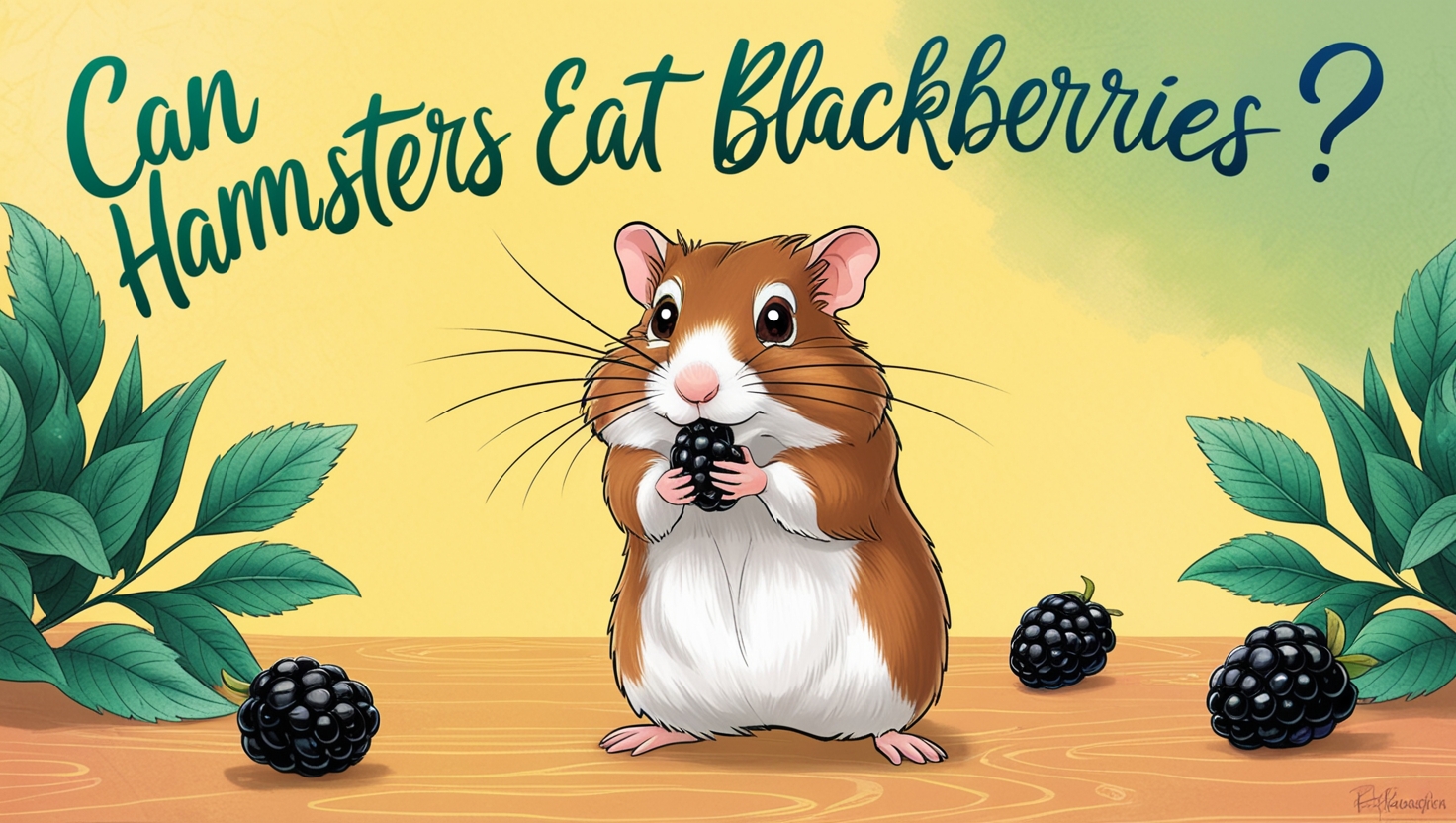 Can Hamsters Eat Blackberries?