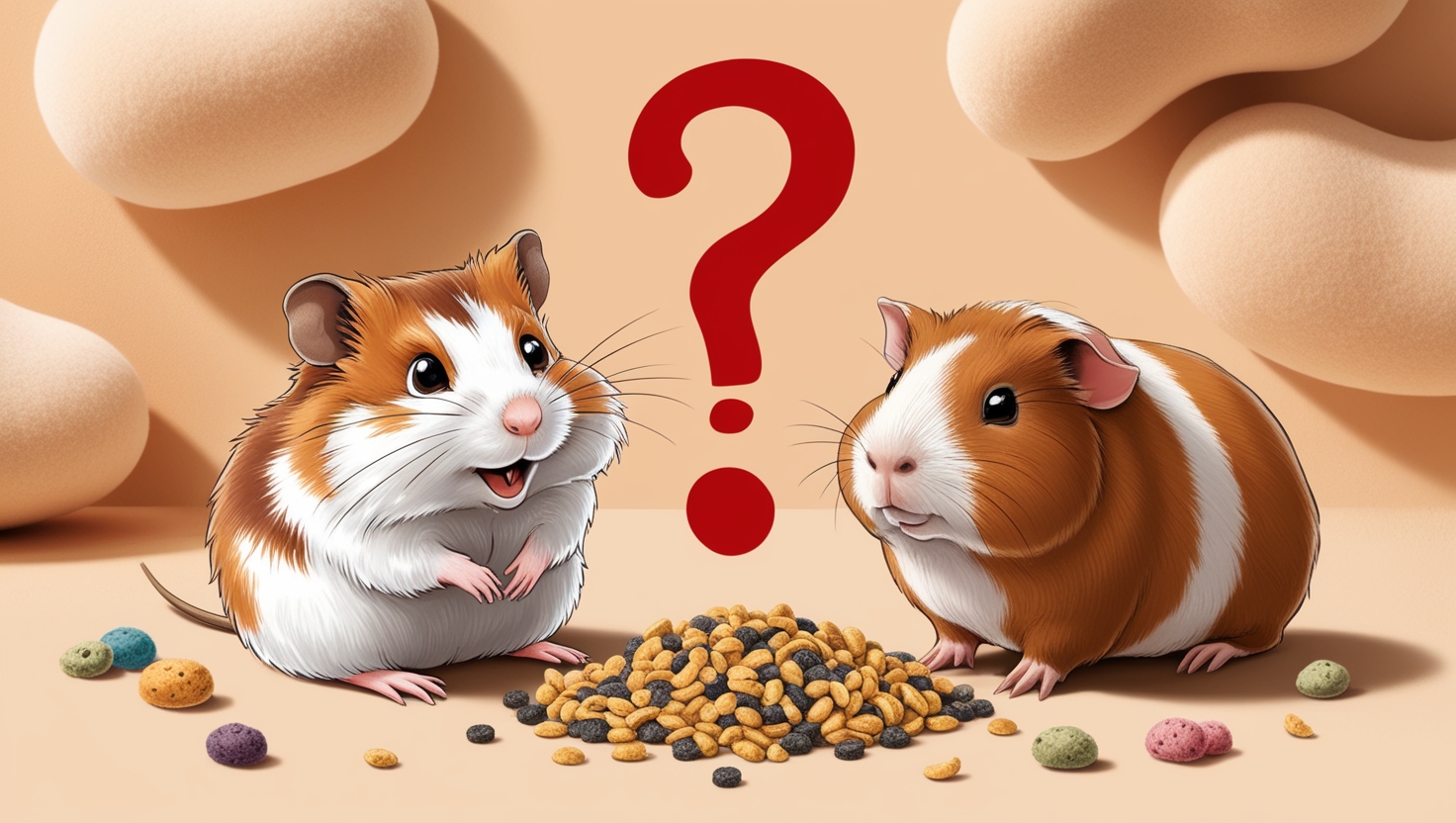 Can Hamsters Eat Guinea Pig Food?