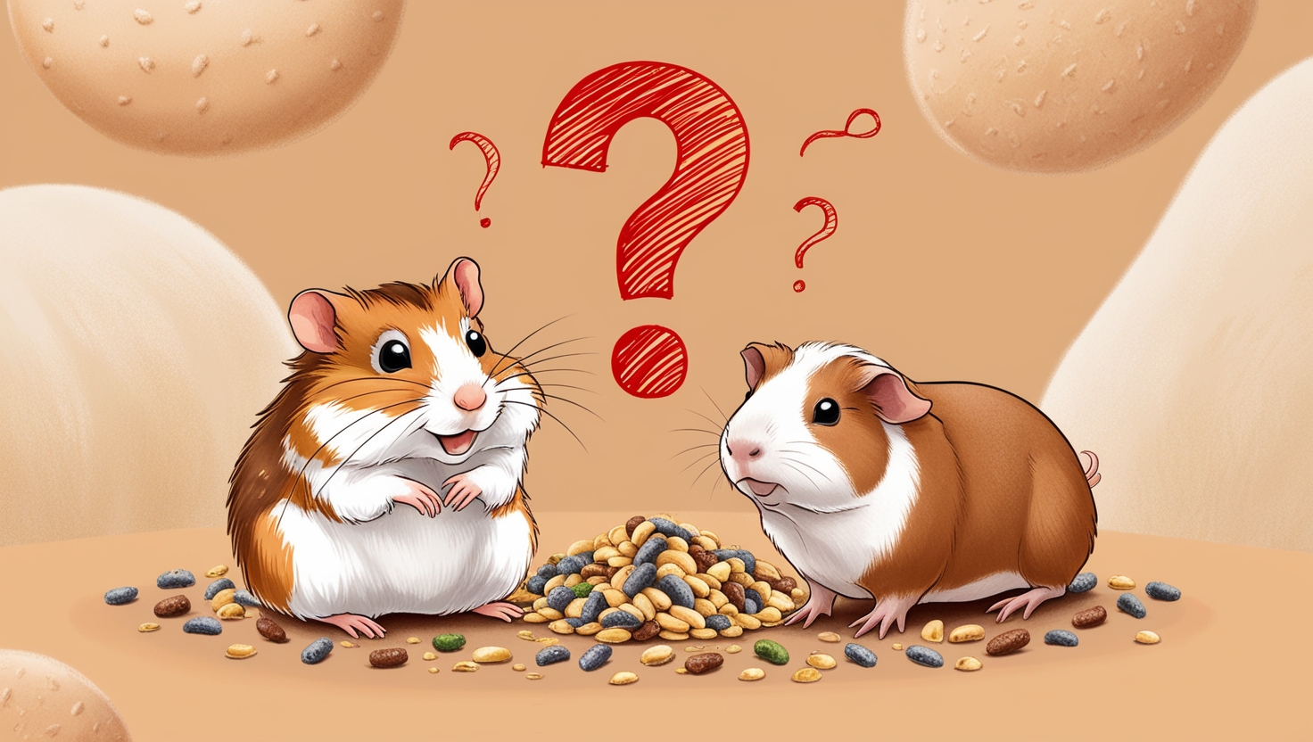 Can Hamsters Eat Guinea Pig Food?