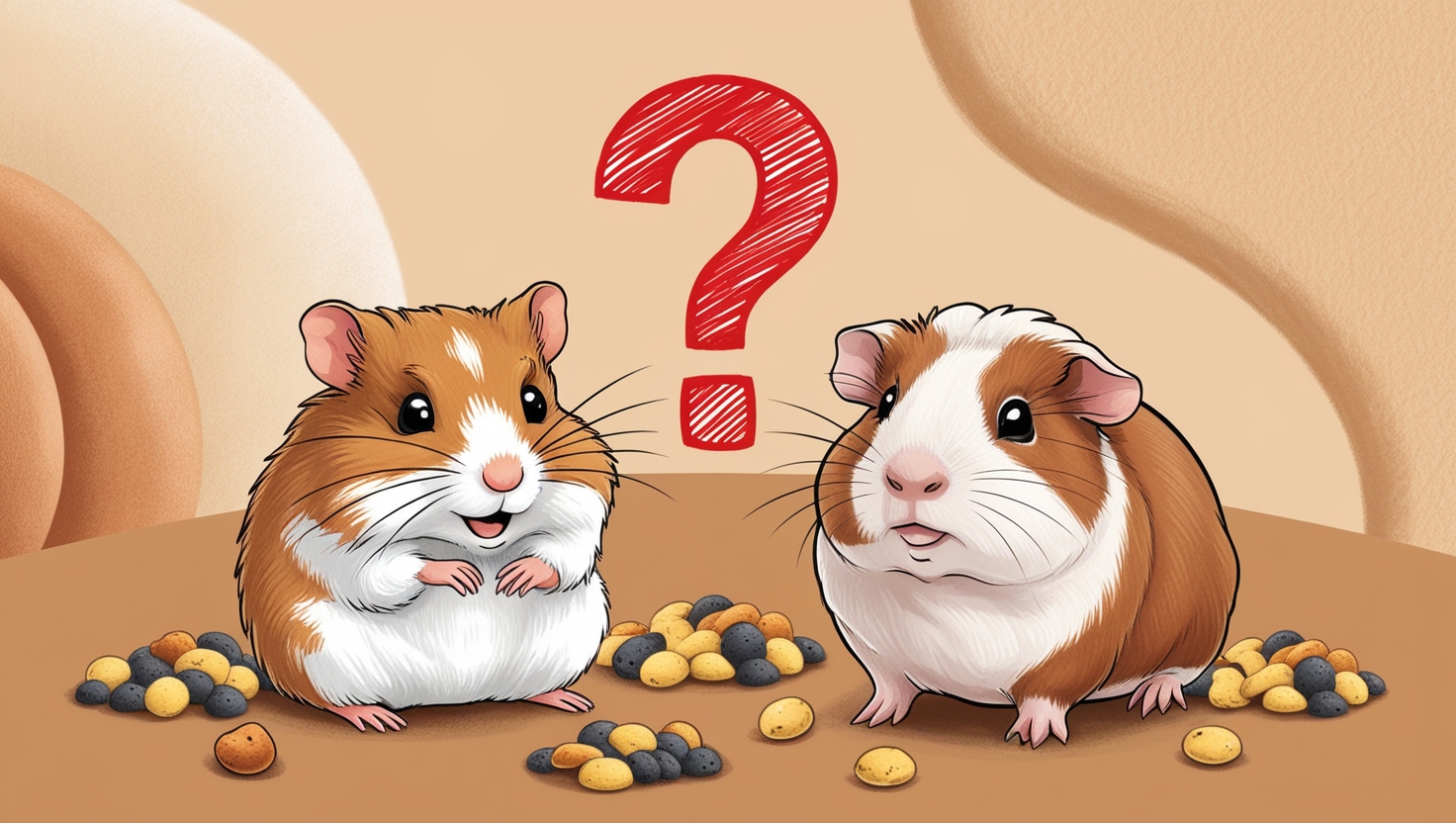 Can Hamsters Eat Guinea Pig Food?