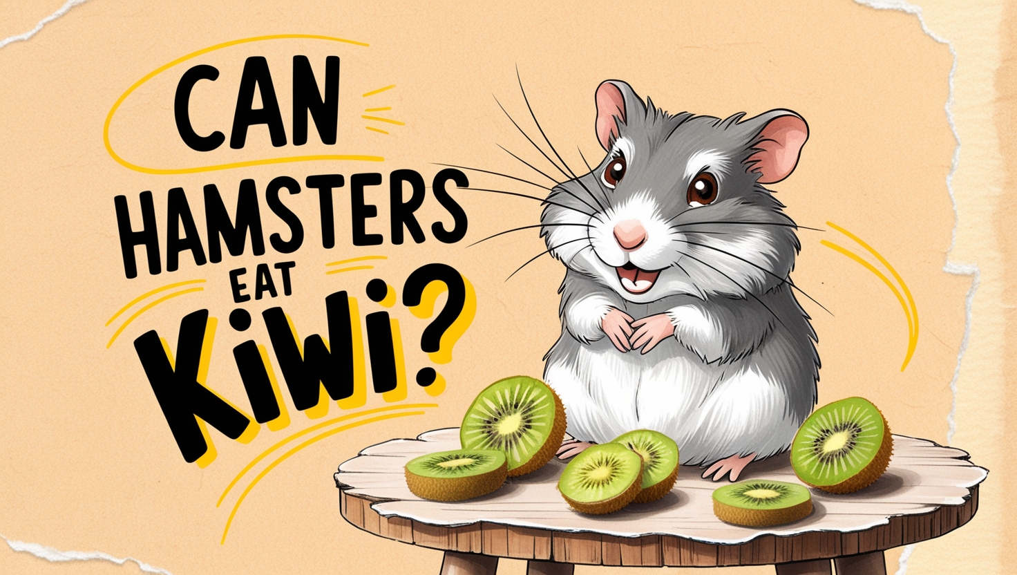 Can Hamsters Eat Kiwi