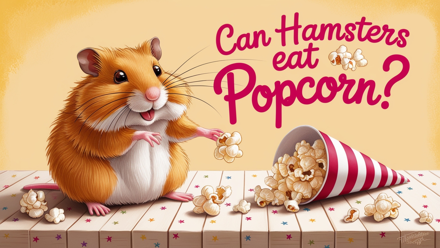 Can Hamsters Eat Popcorn