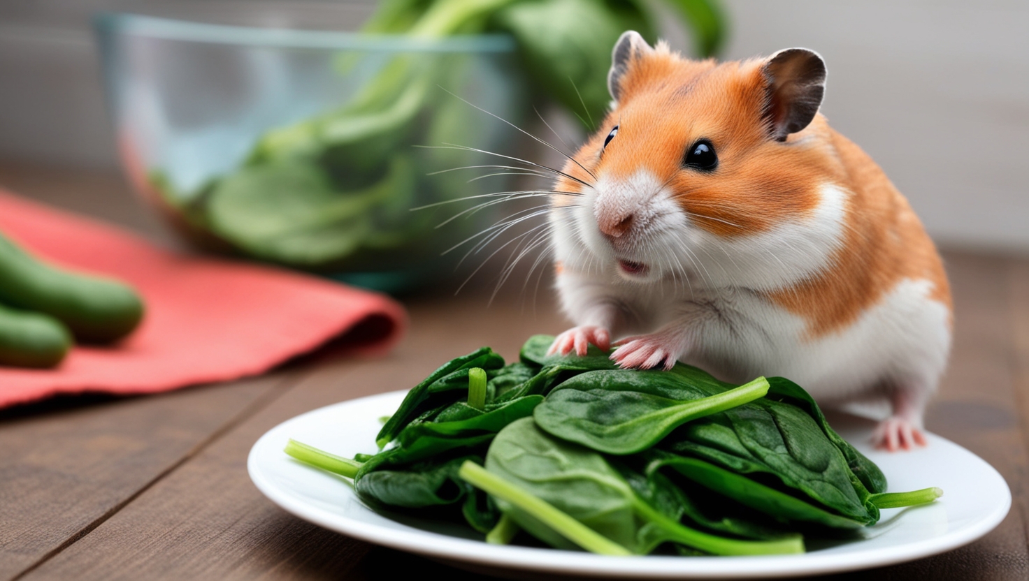 Can Hamsters Eat Spinach