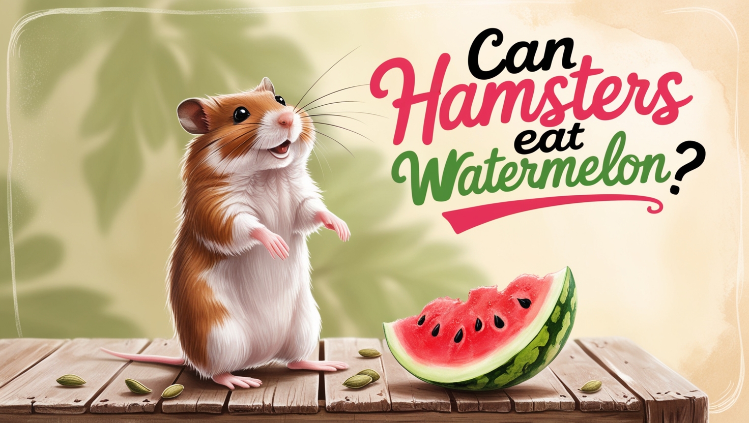 Can Hamsters Eat Watermelon