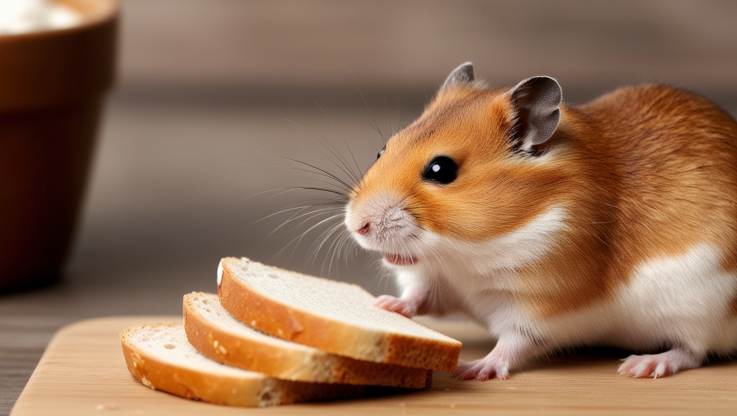 Can Hamsters Eat Bread?