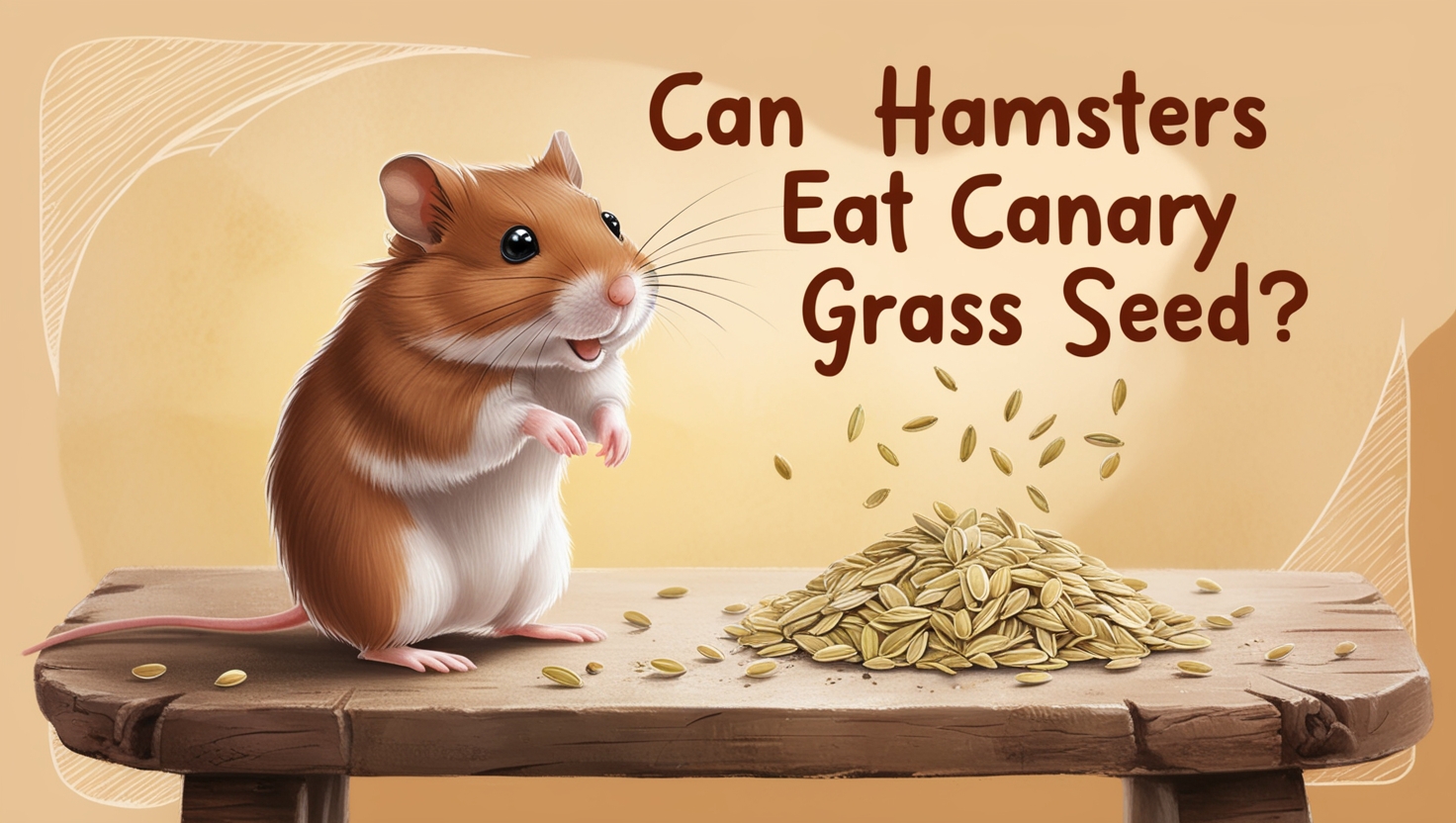 Can Hamsters Eat Canary grass seed?