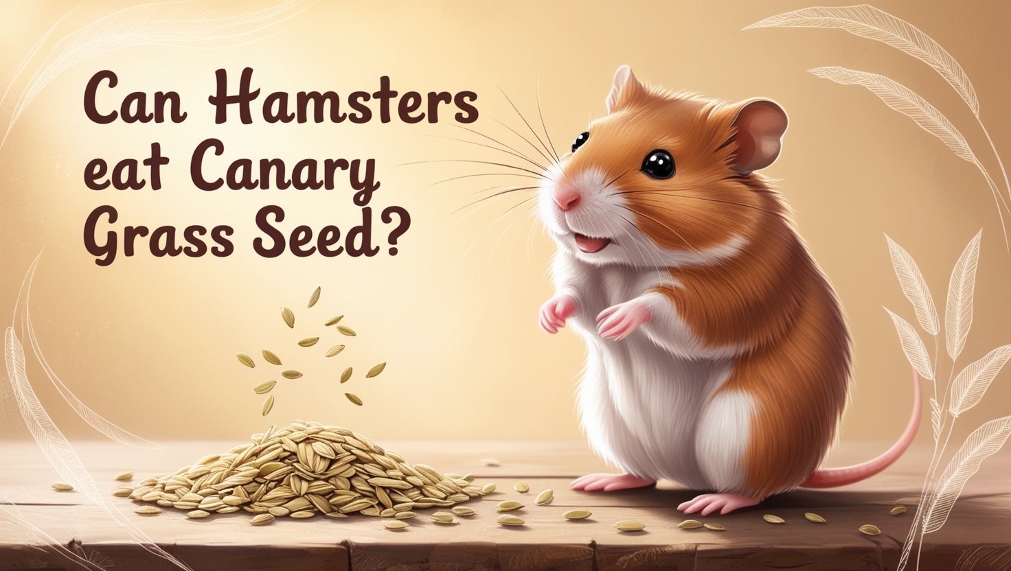 Can Hamsters Eat Canary grass seed