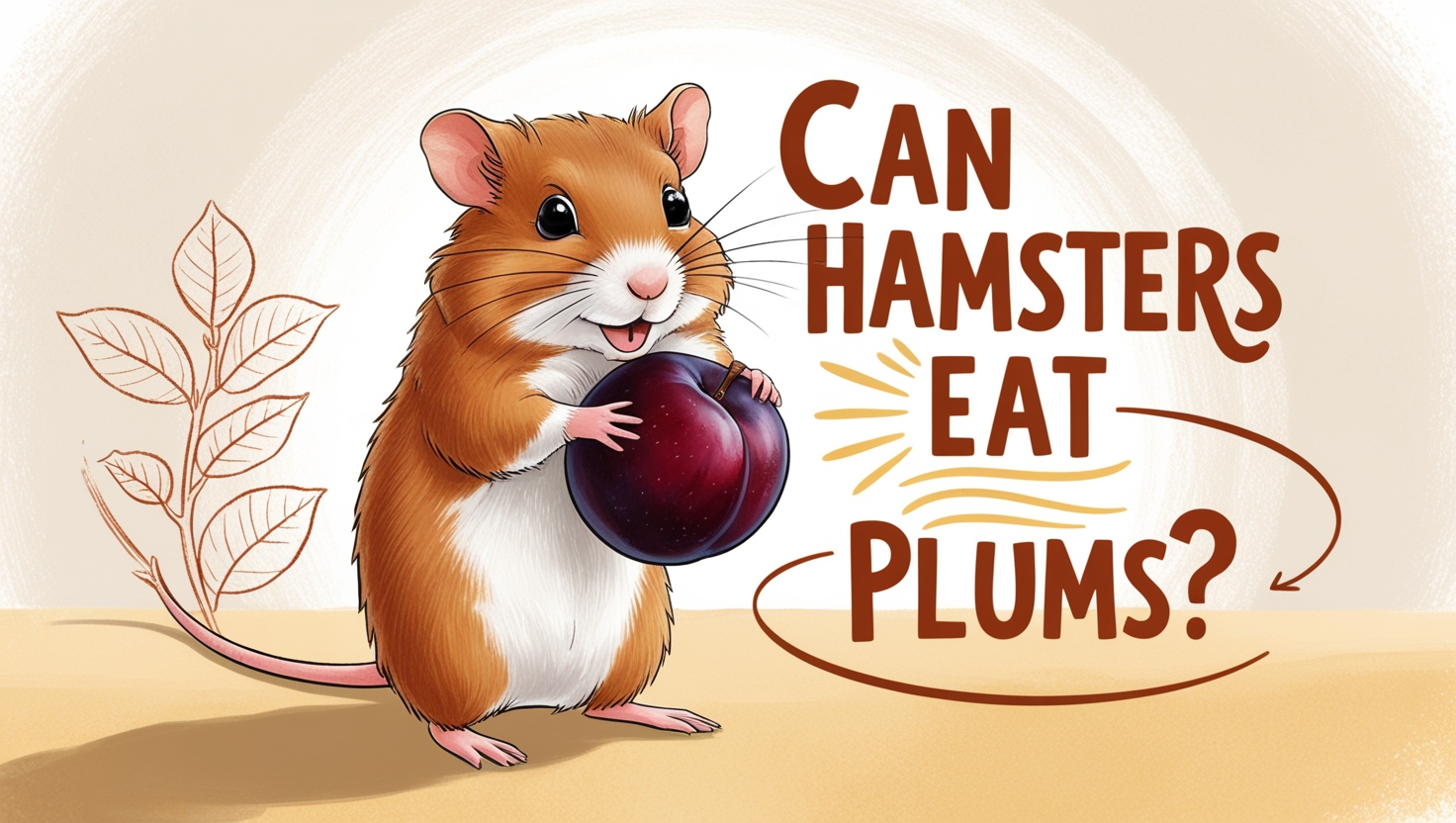 Can Hamsters Eat Plums