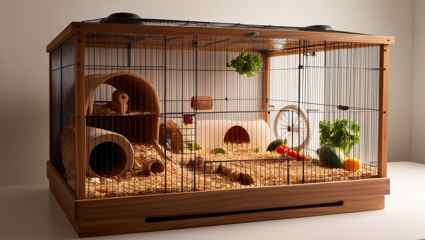 Hamster cage 600 square inches