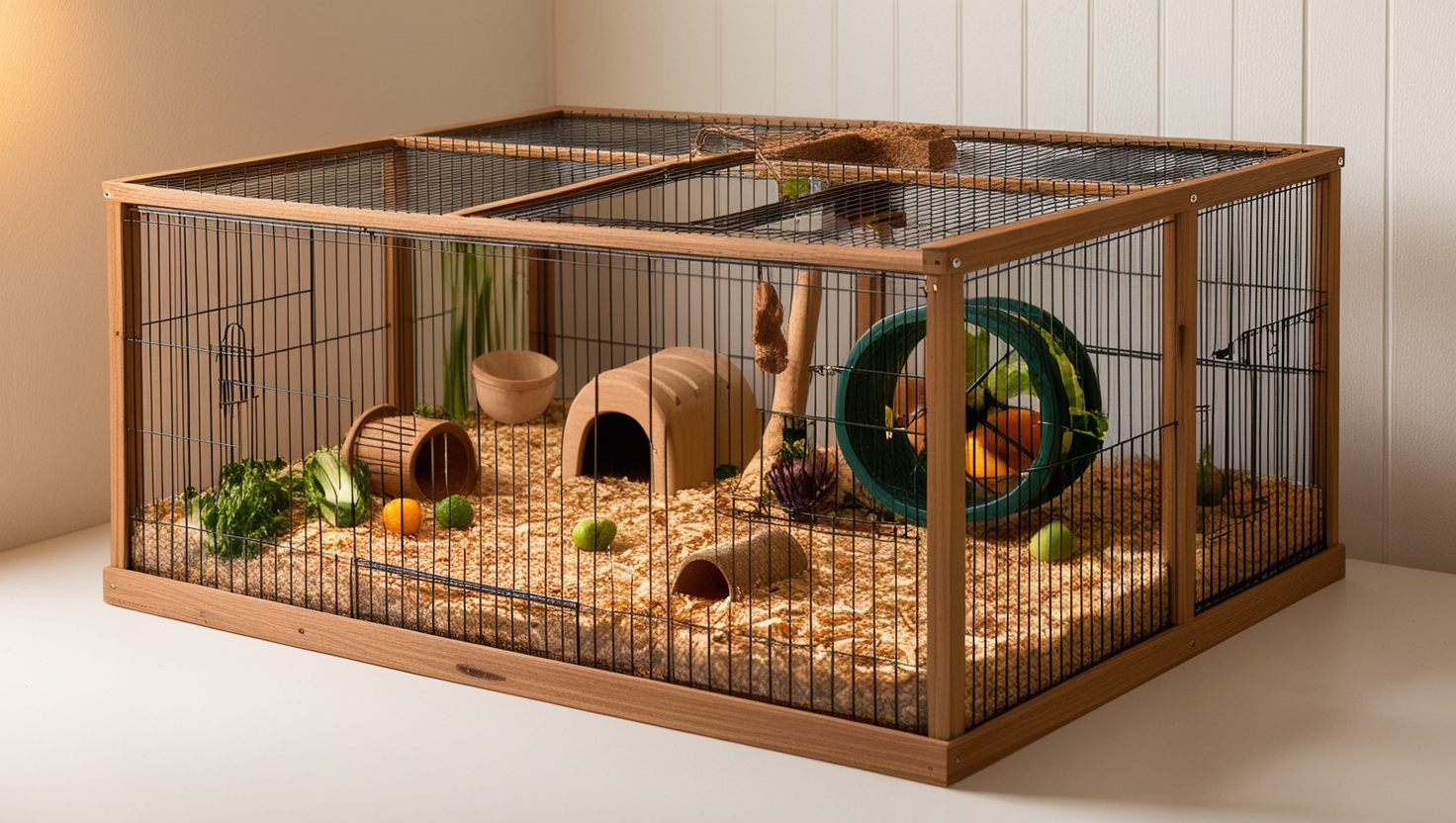 Hamster cage 600 square inches