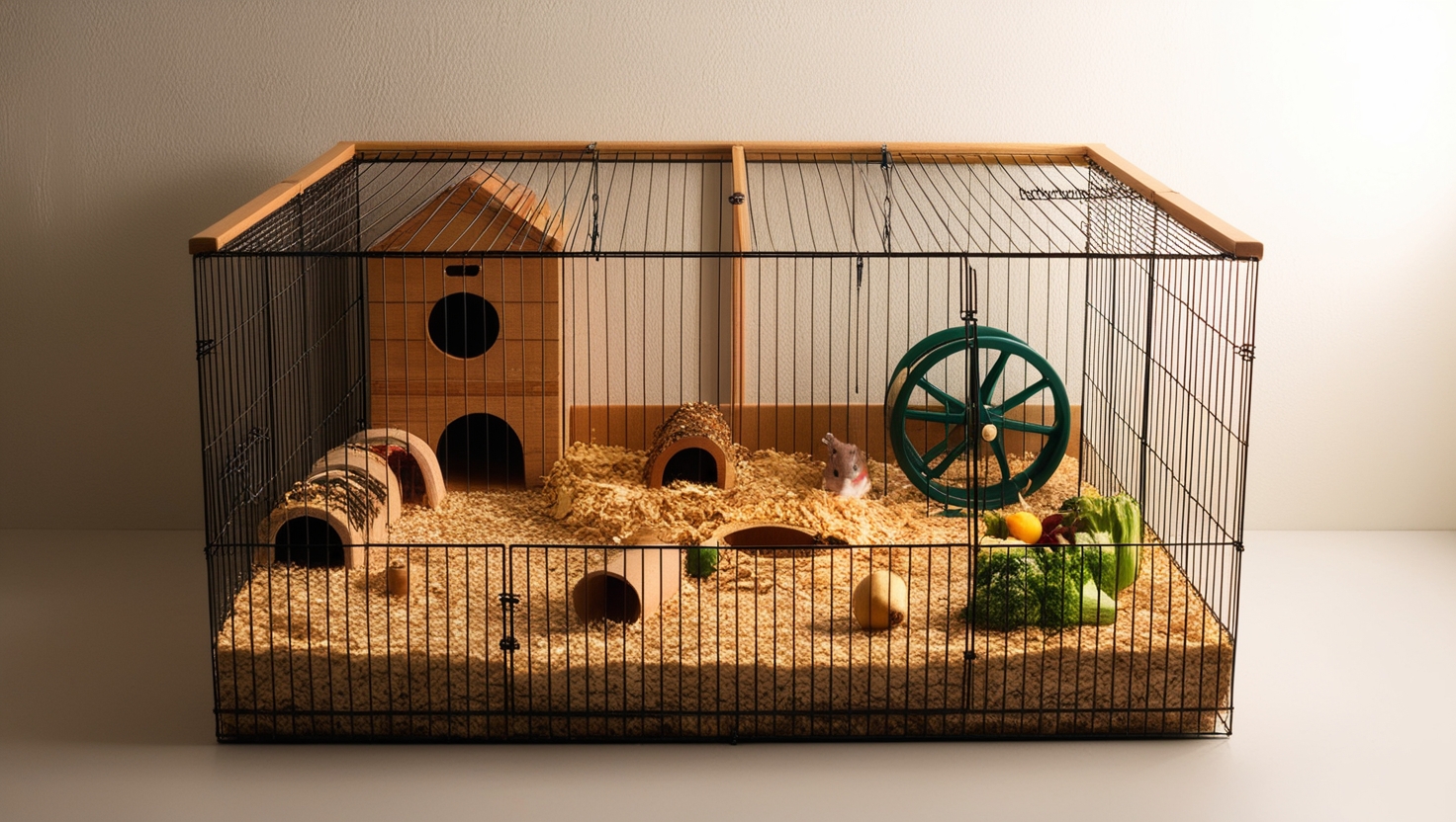 Hamster cage 600 square inches