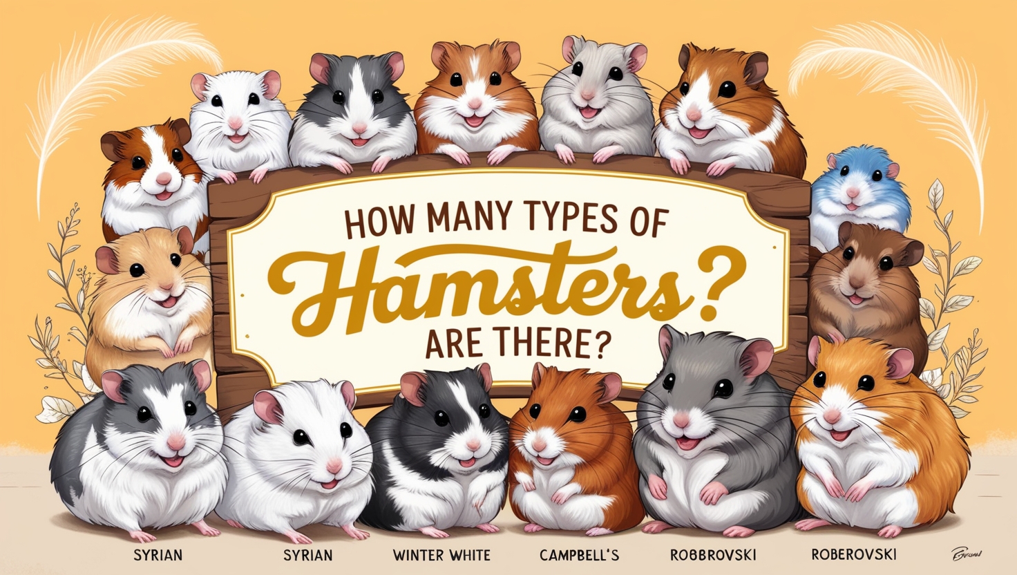 How many Types of Hamsters are there