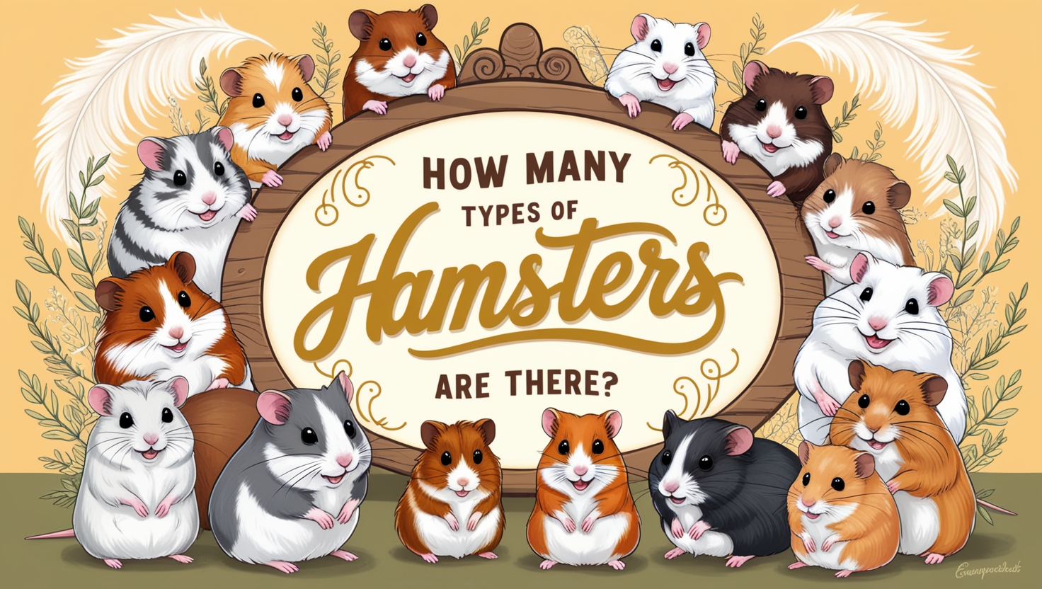 How many different types of hamsters are there