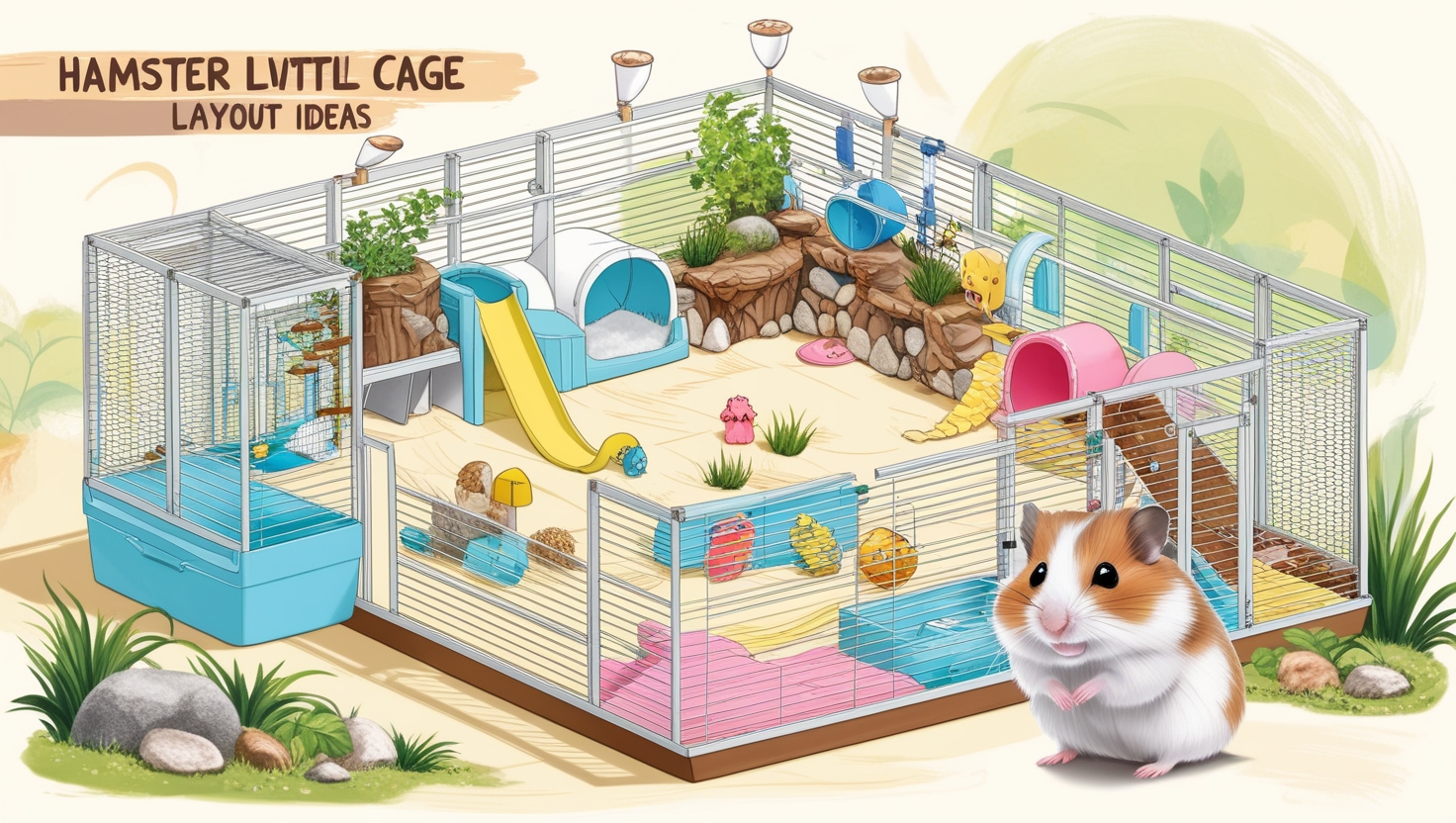 hamster cage layout 1